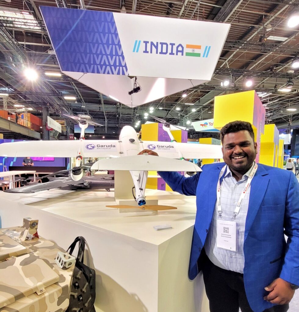 Garuda Aerospace entrega drones a 100 países